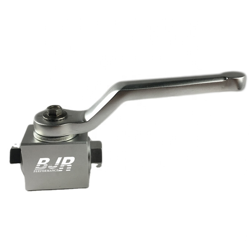 BJR Performance Light Weight Aluminium Brake Fuel Flow Control Shut Off Valve