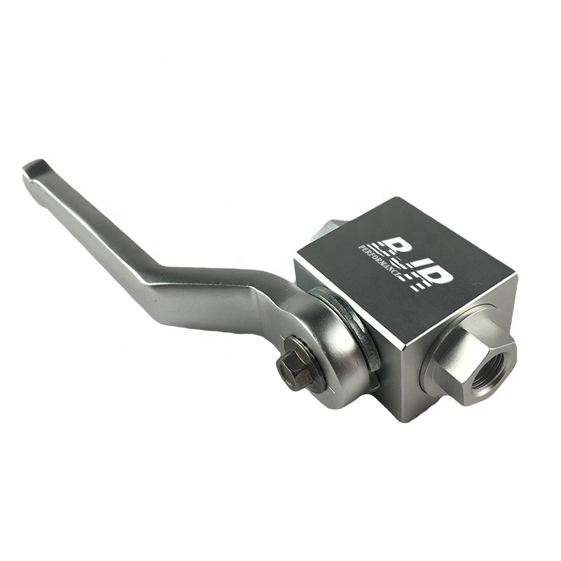 BJR Performance Light Weight Aluminium Brake Fuel Flow Control Shut Off Valve