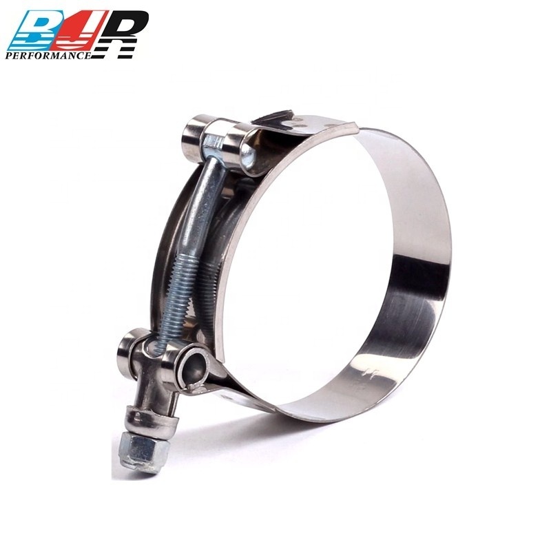 BJR High Performance Stainless Steel 304 Heavy Duty Double T Bolt Hose Clamp