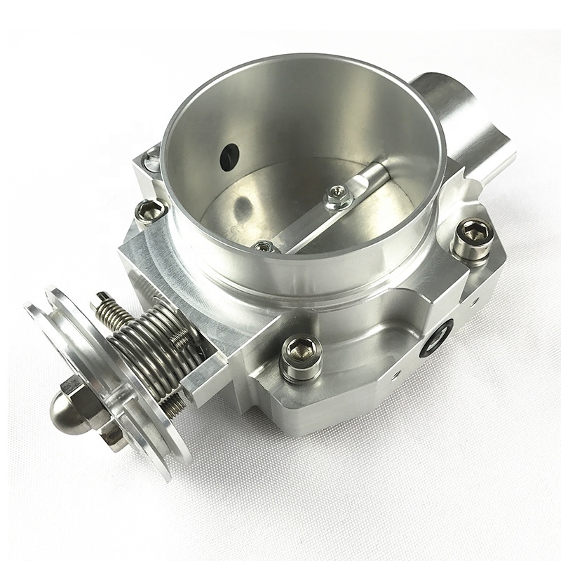 BJR High Quality Aluminum 75mm Racing Performance Parts Silver Billet Throttle Body