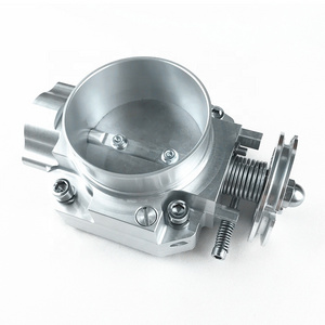 BJR High Quality Aluminum 75mm Racing Performance Parts Silver Billet Throttle Body