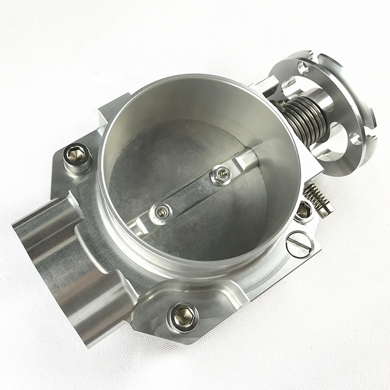 BJR High Quality Aluminum 75mm Racing Performance Parts Silver Billet Throttle Body