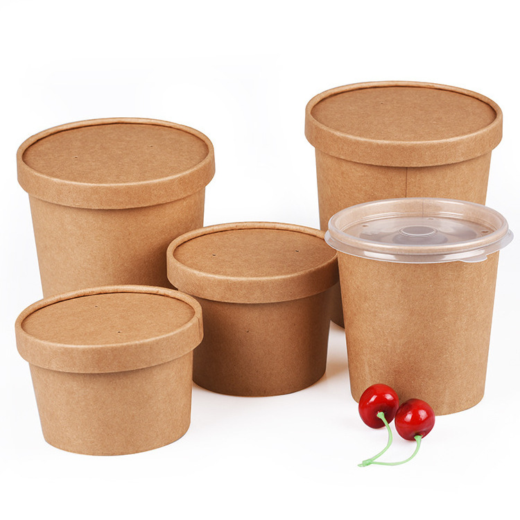 Restaurant Custom Logo Biodegradable Takeaway Disposable Containers Fast Food Packaging Take Out Box Brown Lunch Paper Rectangle