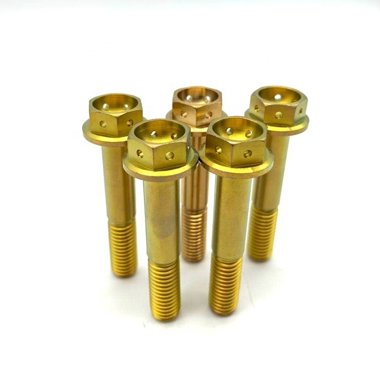 Wholesale Gr5 9mm titanium hex head bolts