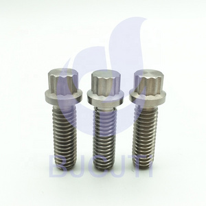 Hot sale GR5 Titanium 12 point flange bolt for automobile