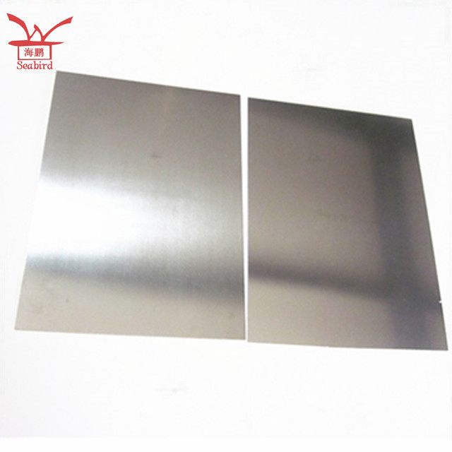 nitinol ti-ni super elastic alloy nitinol sheet plate