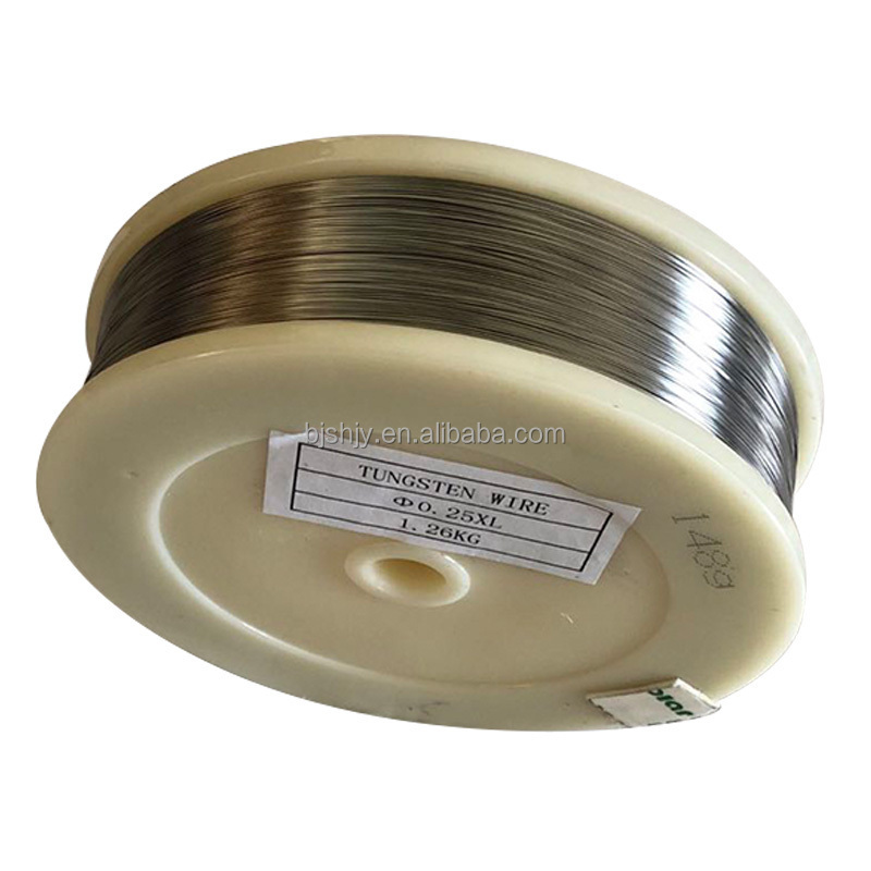 Clean surface resistance wolfram filament 0.6 thorium wt20 tungsten thin wire price