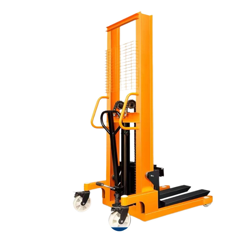 Manual Pallet Forklift 3Ton Hand Hydraulic Forklift Stacker 1.6Meter Manual Stacker Forklift Truck