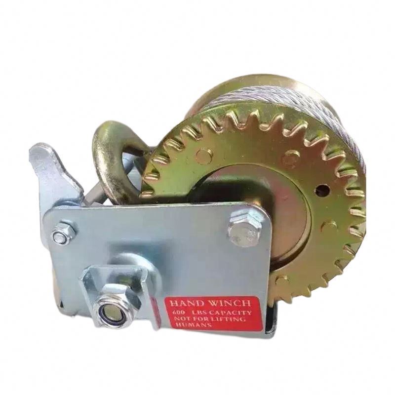 Customized Hand Winch 2500Lbs Manual Boat Anchor Winch With Galvanized