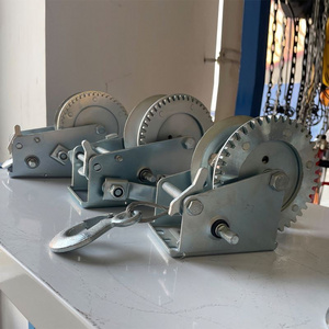 3000 Lb Boats And Trailers Used Manual Operating Hand Gear Winch