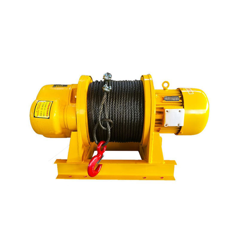 10 Ton Portable Hydraulic Winch Boat Trailer Heavy-Duty Straight Winch