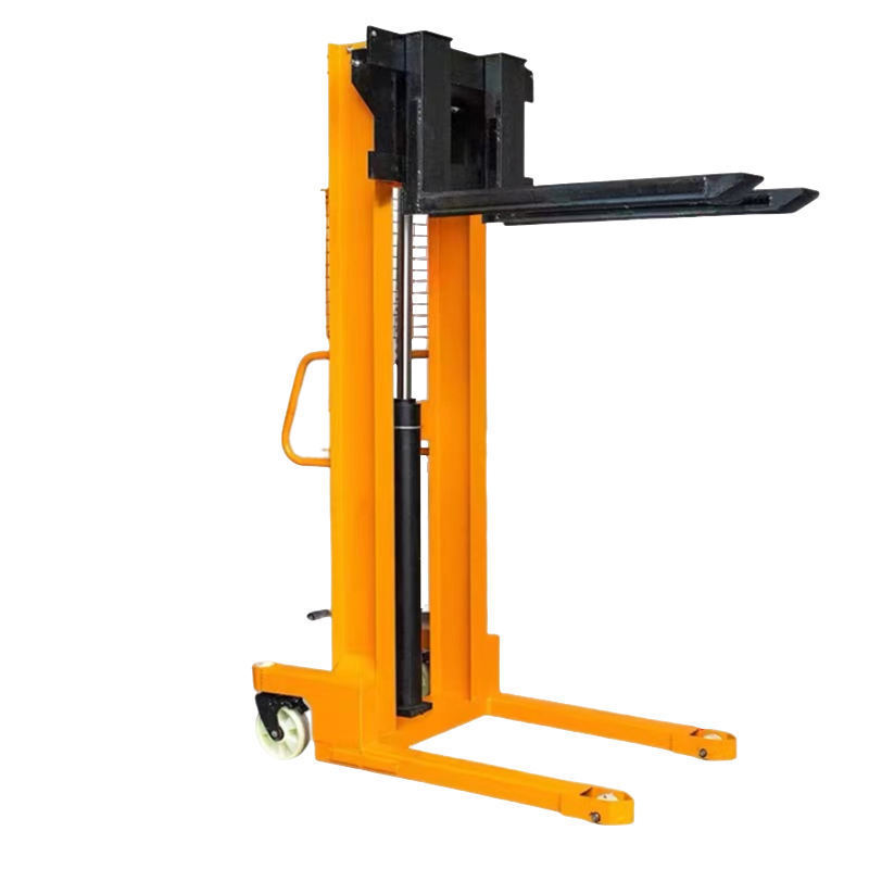 1Ton 2Ton 3Ton1.6M Manual Loading Hydraulic Forklift Stacker Reclaimer Folk Lift