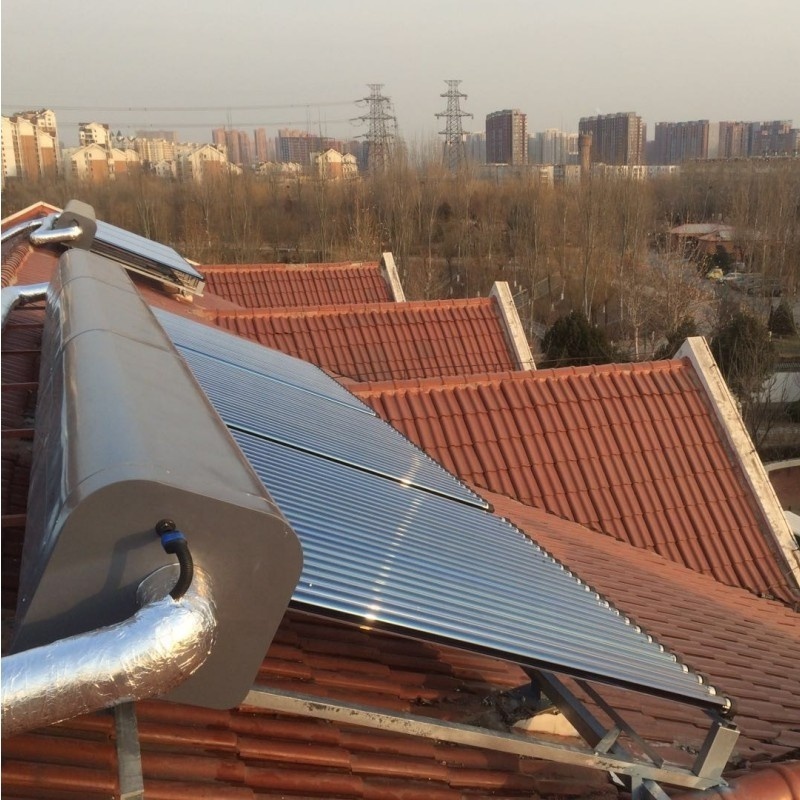 Factory Supply solar water heater 300l tank home water heater  system with electric element