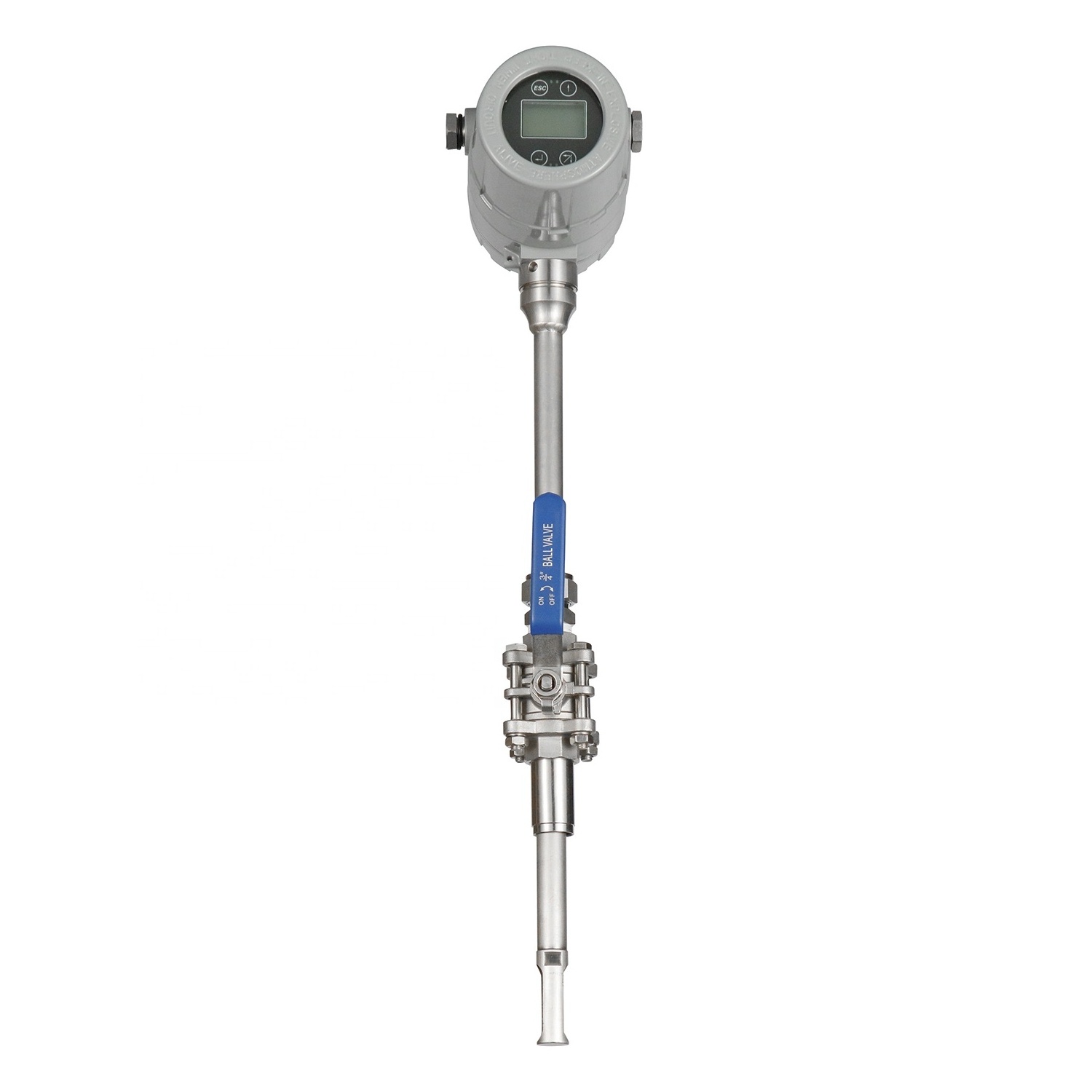 Thermal Mass Flow Meter, High Precision Coriolis Mass Flow Meter  Digital Gas Turbine Flowmeter