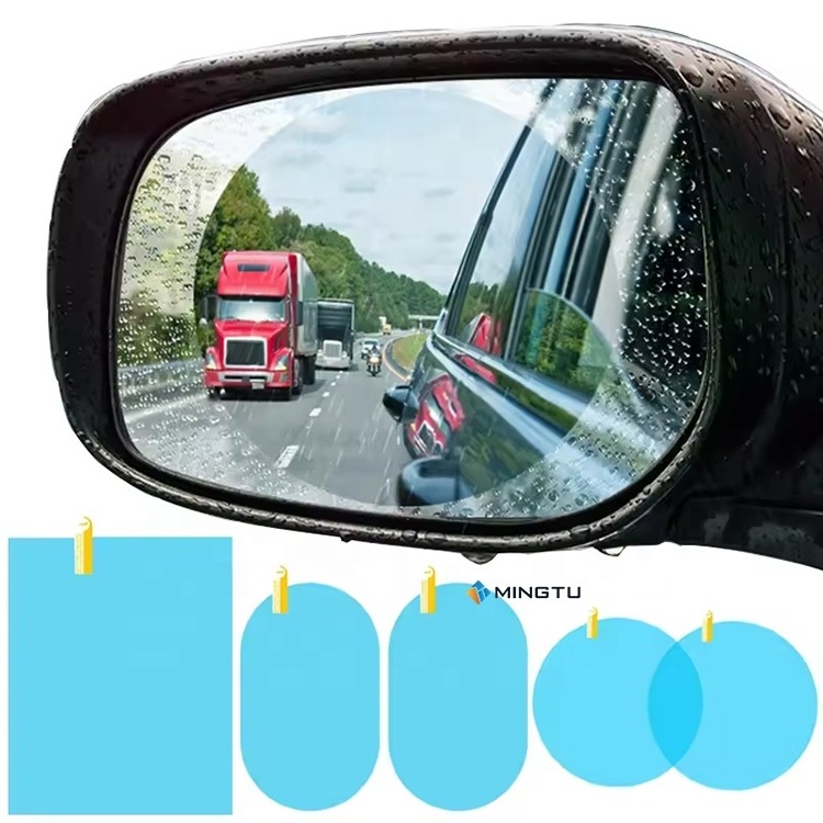 Mingtu HD Transparent Automotive Exterior Accessories Anti Glare Anti Fog Rainproof Film for Car Side Mirror