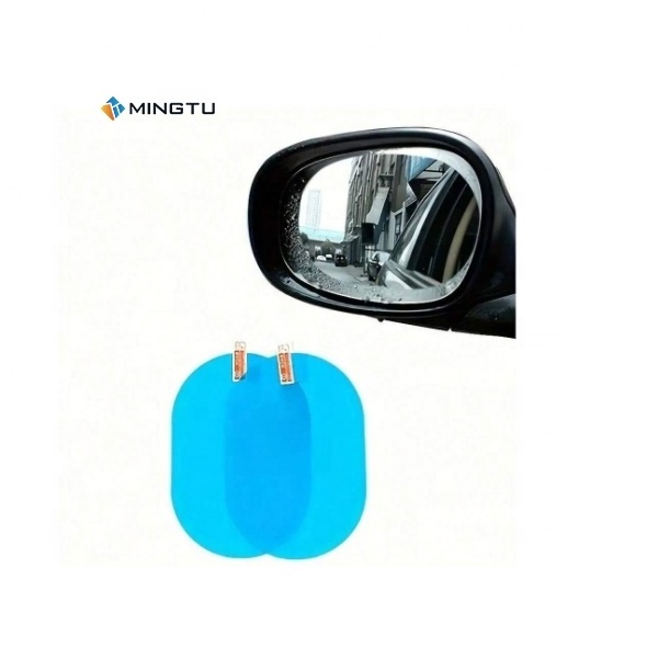 Mingtu Car Rearview Mirror Film Anti Fog Anti Glare Rainproof Waterproof HD Clear Protective Sticker Film for Car Mirrors