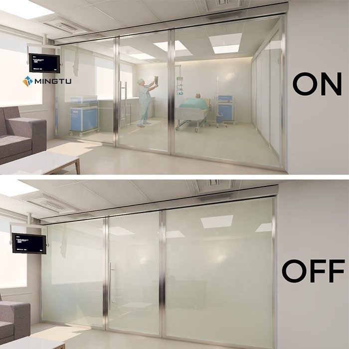 Mingtu Colored Electrochromic Glass Pdlc Window Privacy Smart Film