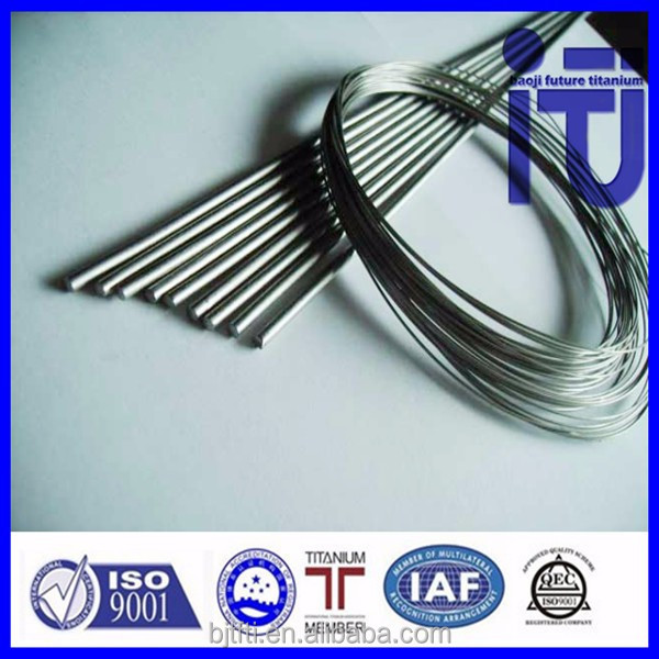 high quality 0.8mm Nitinol wire for fishing widely application Shape memory nitinol wire alloy