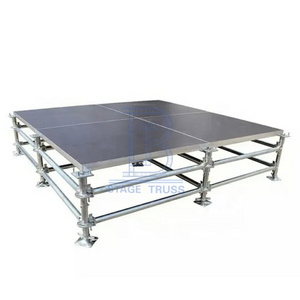 Customized aluminum portable stage platform concert stage wedding mobile stage for sale