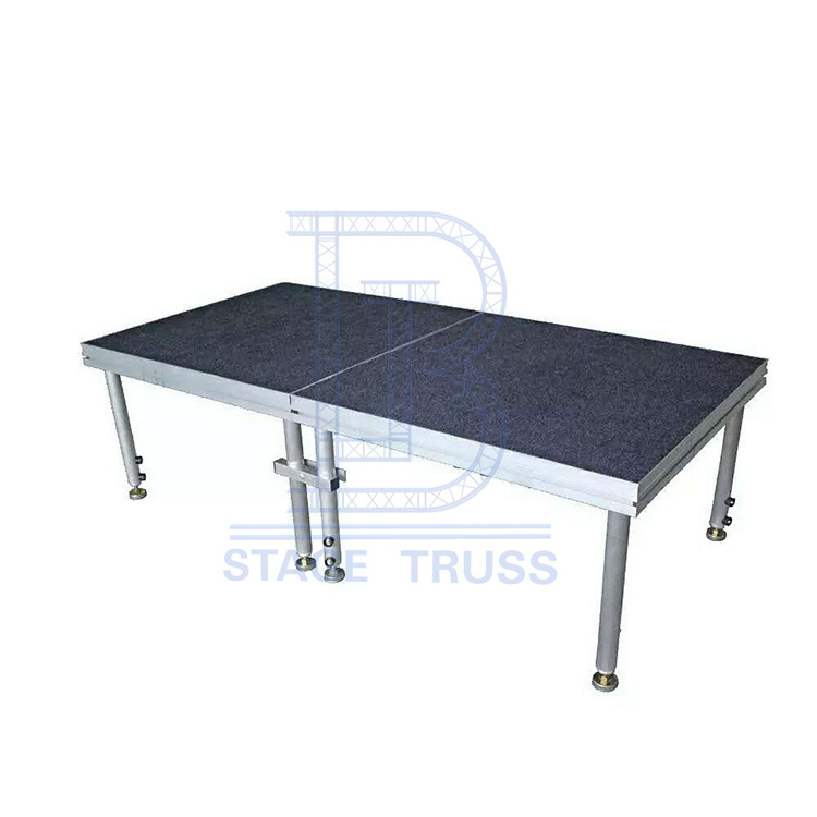 Aluminum stages platform prolyte decks 200cm x 100cm aluminum event stage