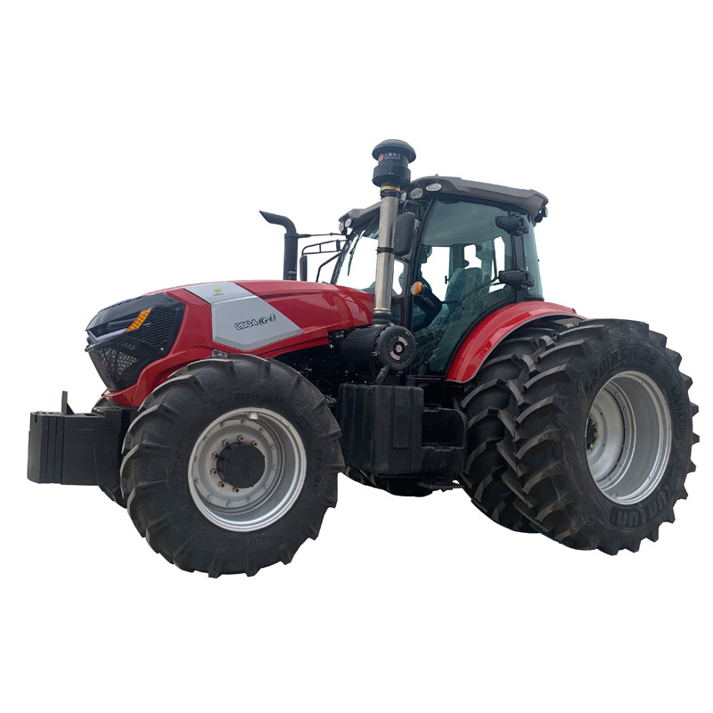 Adjustable wheelbase 260hp heavy model farming tractor Shang Chai engine tractor for farmer