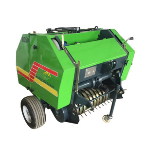 chinese make straw small round hay press baler machine for sale