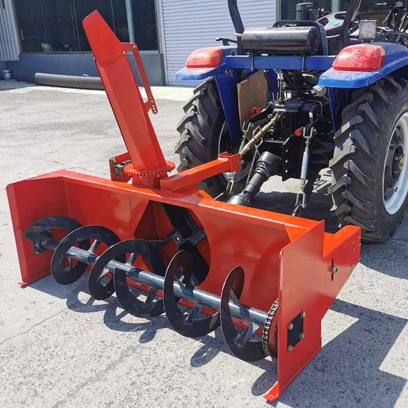 China hot selling snow thrower machine snow blower for farm wheel tractor front end Loader