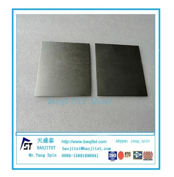 high purity niobium titanium alloy sheet plate