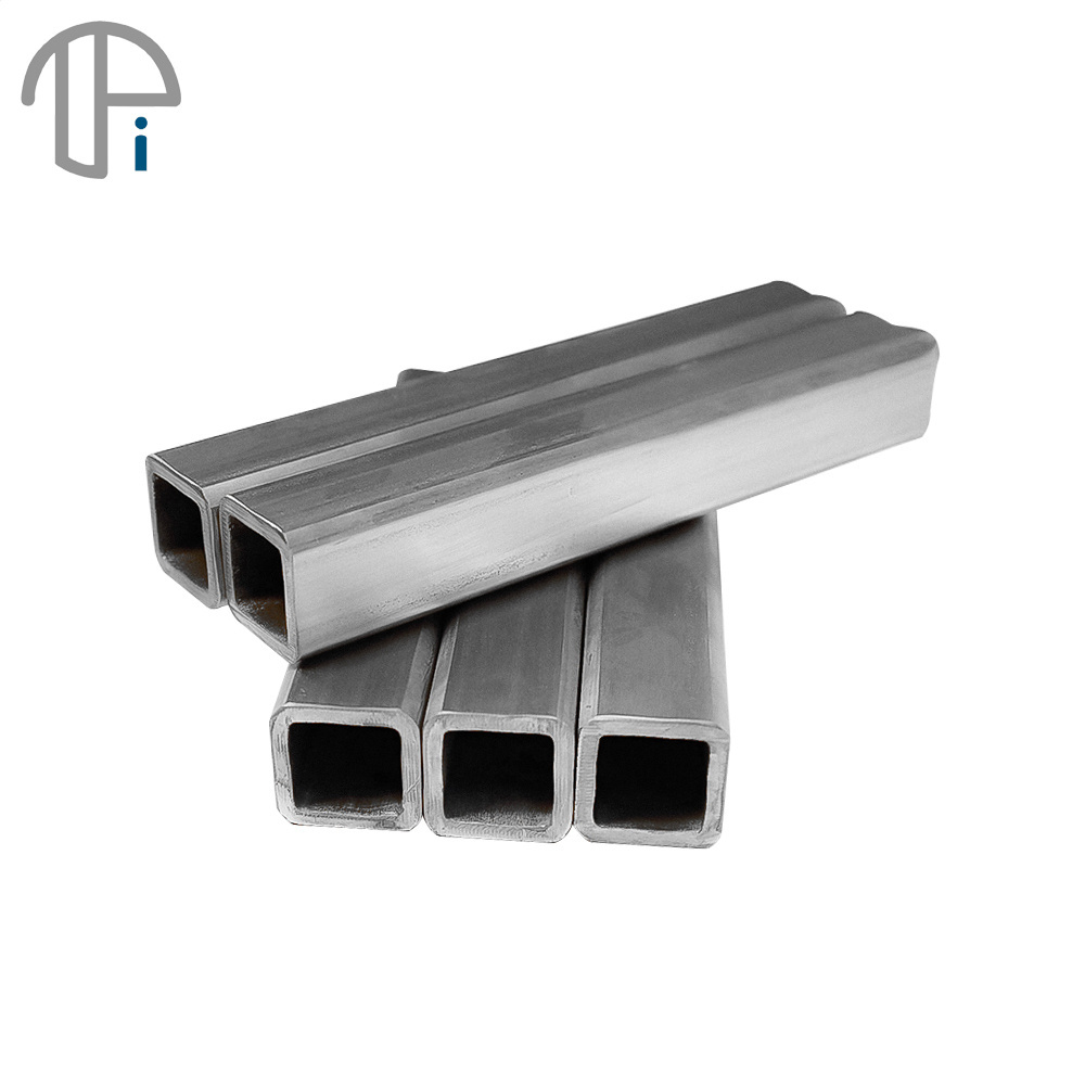 Rectangular Tube Stainless Steel Pipe Metal Square Tube/ Titanium Grade 1/ 2/9 Pure Tubular Seamless Tubing Fittings Min 0.5mm