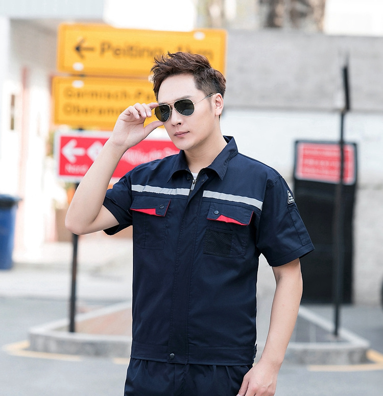 Promotional Top Quality  Industrial Safety Workwear Jackets Pants Uniform Work Overalls Uniform For Men