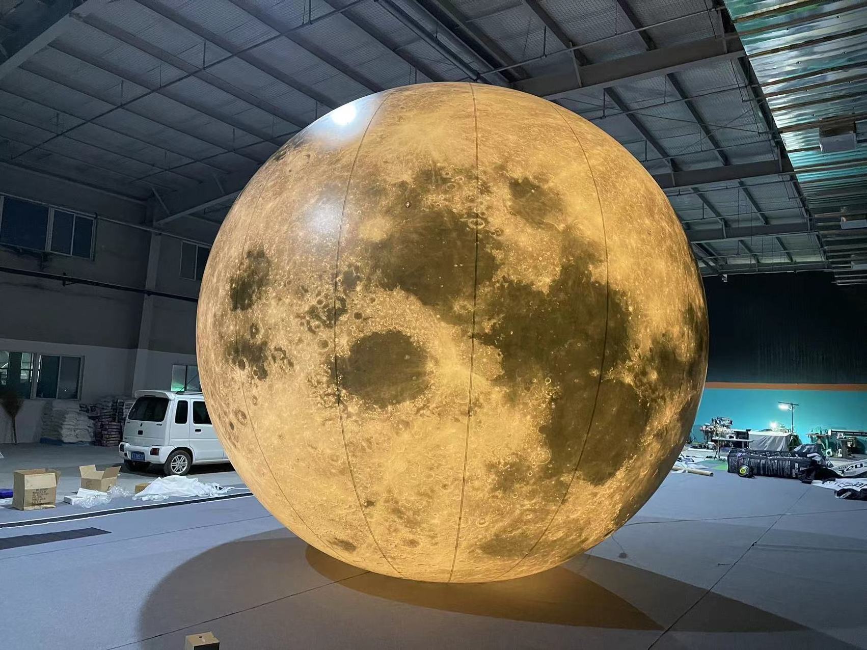 Large Inflatable Moon Balloon For Decoration balloon inflator machine air pump electric inflatable human balloon for event