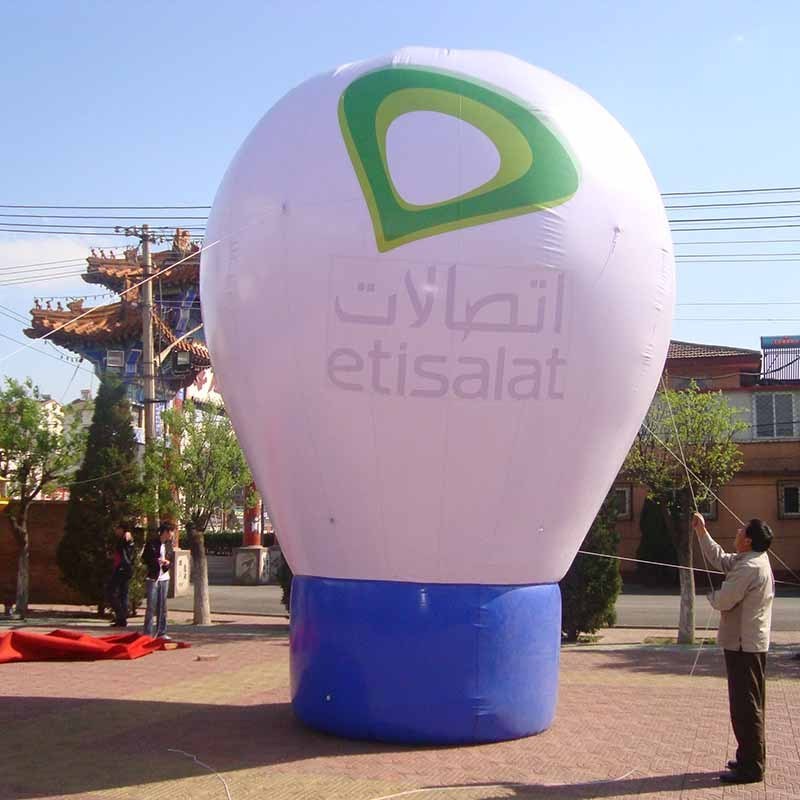 Customized Outdoor Giant Inflatable ground Balloon Inflatable advertising cold air balloon inflatable hot air balloon