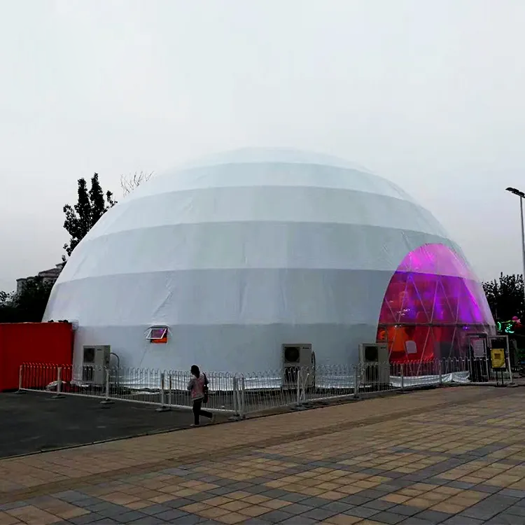 House Price Flame Retardant Half Sphere Circular Circle Geodesic Dome Tent