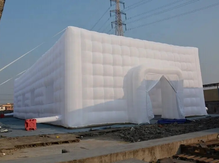 LED Light Inflatable Event Cube Tents Inflatable Wedding Tents Inflatable Tent House Nightclub for Rental