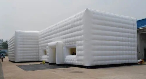 LED Light Inflatable Event Cube Tents Inflatable Wedding Tents Inflatable Tent House Nightclub for Rental