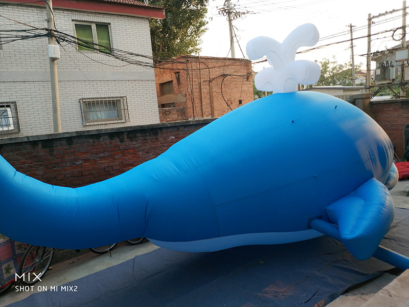 advertising cartoon Inflatable characters Whale Shark inflatable dolphin for kids play event