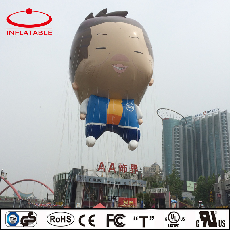 custom made promotional inflatable parade helium sky cartoon balloon