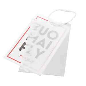 custom hang paper tag Labels price tags for clothes garment Clothing hang Tags