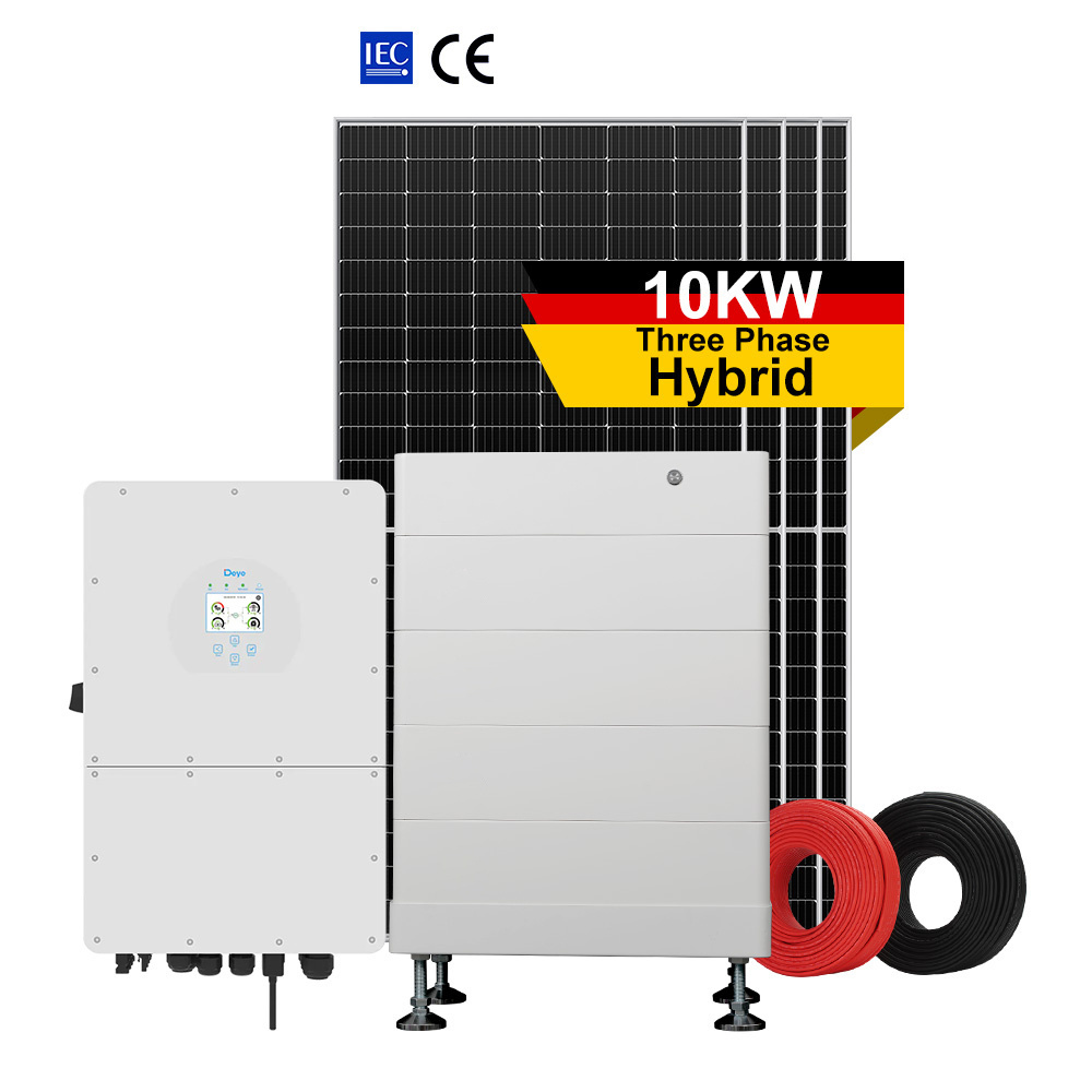 Hybrid  10kw 12kw 15kw 20kw 25kw  Complete Home Solar Energy System