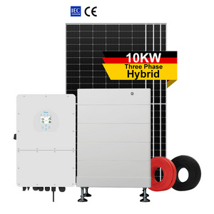 Hybrid  10kw 12kw 15kw 20kw 25kw  Complete Home Solar Energy System