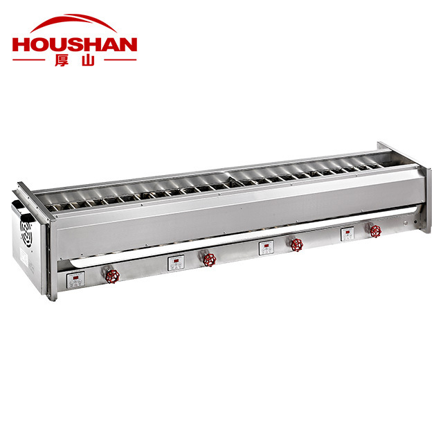 High Temperature 800 Degree Stainless Steel Gas BBQ Grill Commercial