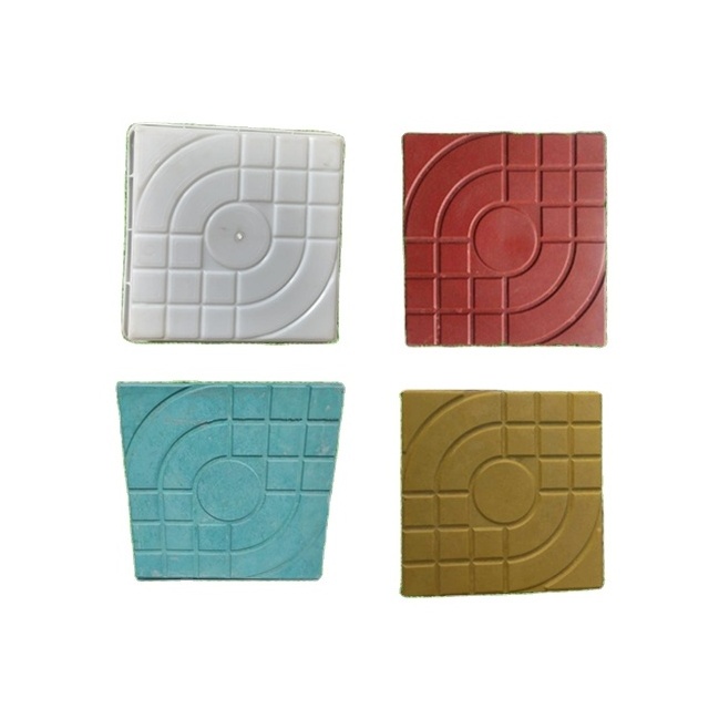 Concrete plastic block pavement floor road construction mold for paving tile brick