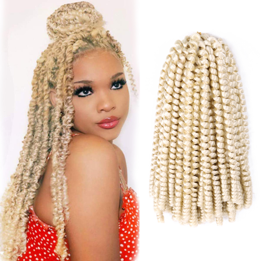 Hot sell Nubian Spring Twist Crochet Braids Braid Twist Spring Twist Synthetic Hair