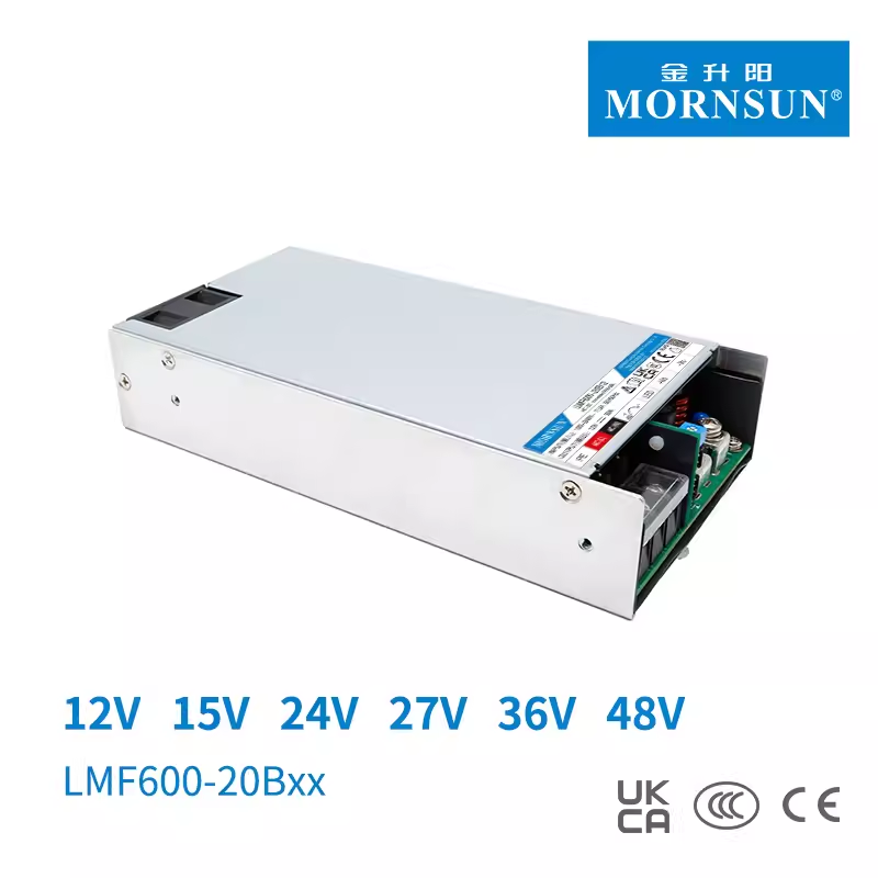 MORNSUN PFC Transformer LRS 600W High-Power Power Supply with Single Output 20B12/15/24/27/36/48V