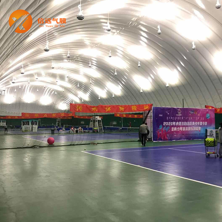 High quality Air dome Inflatable dome Air-Supported Inflatable Membrane Sports Stadium for Tennis  stadium