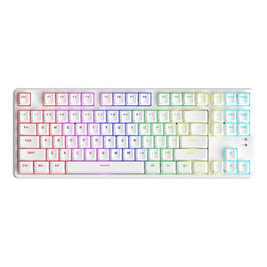 Ajazz AK873 87 Keys Anti-ghosting Hot-swappable Switches TKL Customizable Mechanical Wired Keyboard