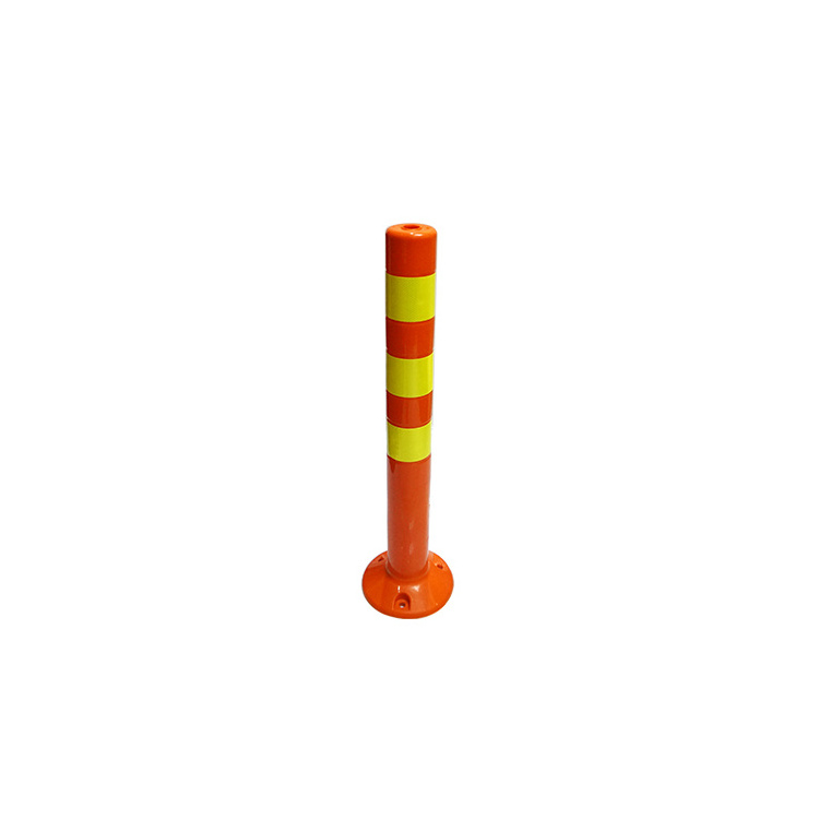 High Visibility PVC Traffic Flexible Delineator warning safety bollard Post