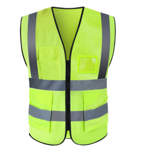 High quality Polyester reflective safety vests for hi vis winter jacket purple safety vest logo