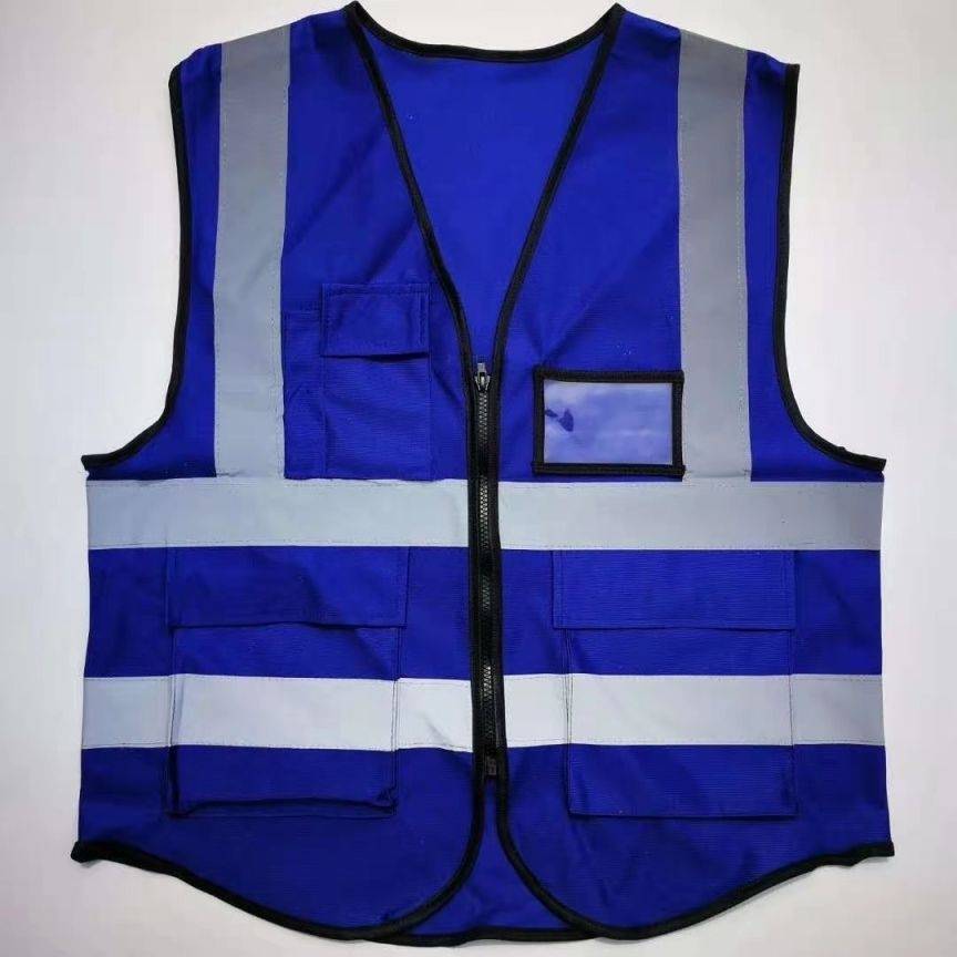 Hi Vis Vest Chalecos De Seguridad Reflectante De Tela Safety Vest Ansi 2 Class