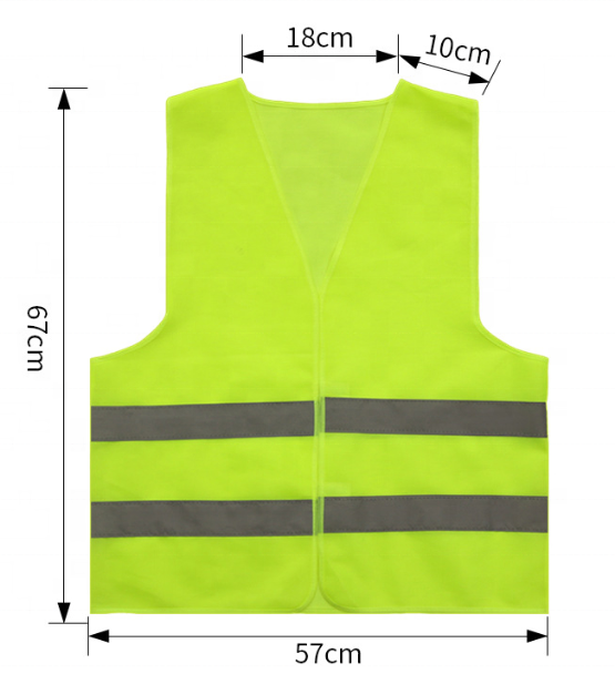 High Visibility Black Safety Vest With Zipper Logo Customized Work Wear Black Safety Vest Reflective